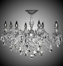 American Brass & Crystal FM9541-A-02G - Eight Light Flush Mount